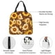 thumbnail image 4 of Easygdp Vintage Wood Grain Sunflower B Bolsa Térmica Premium - Tela Oxford Impermeable, Gran Capacidad, Bolsillo Frontal, Unisex para Trabajo, Escuela, Actividades al Aire Libre y Picnics, 4 of 8