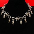 thumbnail image 2 of Thorns Tooth Necklace Alloy Pendant Street Shooting Fashion Jewelry Necklace, 2 of 5