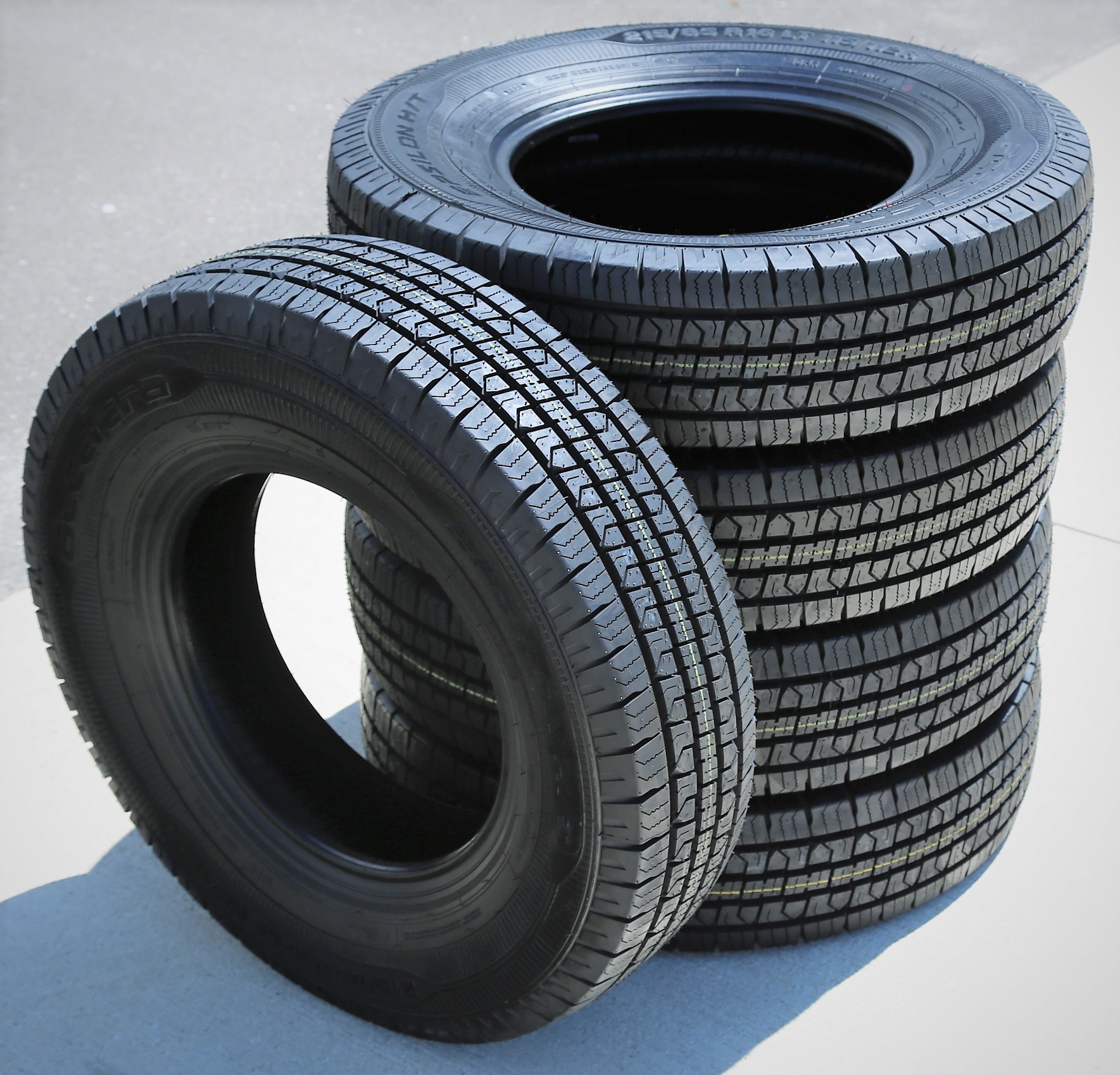 Set of 4 (FOUR) Accelera Epsilon H/T LT 215/85R16 Load E 10 Ply Light