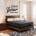 thumbnail image 6 of EGOHOME 14 inch Firm Full Mattress, Memory Foam Mattres with Cooling Cover, Bed in a Box, CertiPUR-US Certified, Breathable and Supportive, Made in USA, 54x75x14 Black, 6 of 7