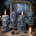 thumbnail image 4 of JJKBVCLO Candle For Candle Making Halloween Candle Resin Casting Soap Making Silicone Candle Home Candle Making C, 4 of 8