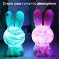 thumbnail image 4 of Easter Bunny Atmosphere Lamps Night Light Usb Charging Gift For Children Baby Toy Remote Control Led Lighting, 4 of 5