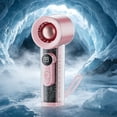 thumbnail image 4 of High-Speed Digital Display Handheld Fan USB Rechargeable Powerful Wind Small Fan Portable Desktop Fan For Home Office Outdoor, 4 of 6