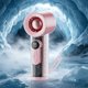 thumbnail image 4 of High-Speed Digital Display Handheld Fan USB Rechargeable Powerful Wind Small Fan Portable Desktop Fan For Home Office Outdoor, 4 of 6