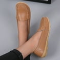 thumbnail image 4 of Oyedens Slip on Loafers for Women Casual Non Slip Slip-on Flats Driving Work Shoes Penny Loafers, 4 of 7