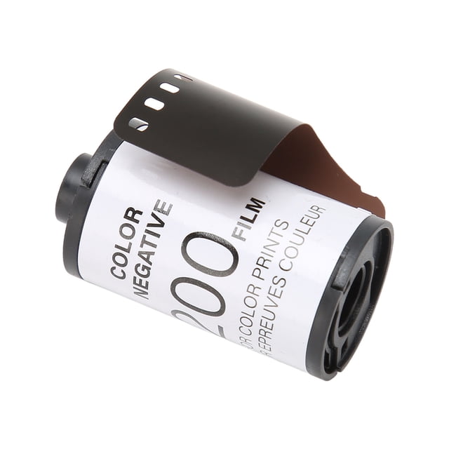 Camera Color Film, High Resolution 8 Sheets 200 ISO Color Negative Film Wide Exposure Tolerance 35MM for Camping for 135 Camera for Party