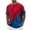 n-81Red357, variant on CUSTG Men T-Shirts Tie Dye Print Short Sleeve T Shirt O-Neck Gradient Casual Comfort Crew Neck Tee For Daily Wear Comfort Fashion Tops