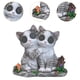 thumbnail image 5 of Luz Solar para Jardín Estatua de Gato Escultura Animal Decorativa de Resina con Movimiento de Ojos Y Función Solar Resistente para Patio Y Decoración, 5 of 9