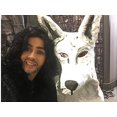 thumbnail image 4 of Peluca ALLAURA Jon Snow Northern Snow King para hombre con pin protector, 4 of 6