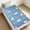 🔥 Sky Blue_New, variant on onlyliua Reversible Polyester Mattress Protector Thin Non Slip Breathable Washable Reversible Bed Pad Lightweight Mattress Topper For Home Dorm Comfort