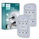 thumbnail image 1 of Multicontacto de Pared Philips Gris con Supresor de Picos y Luz LED Indicadora de Protección, 1 of 5