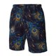 thumbnail image 4 of Balery Peacock Feathers Traje de Baño Estilo Hawaiano para Hombre, Shorts de Secado Rápido con Bolsillos-X-Large, 4 of 6