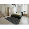 thumbnail image 4 of Ahgly Company Indoor Rectangle Patterned Midnight Gray Area Rugs, 2' x 3', 4 of 6