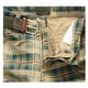 thumbnail image 4 of Ceisia Men's Gift Relaxed Plaid Cargo Shorts Mid-Rise Belt Waist Snap Button Drawstring Hem Shorts, 4 of 5
