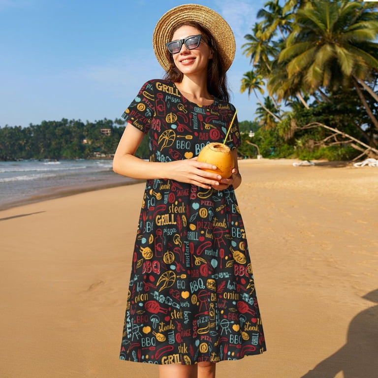 summer bbq dresses Back at the Dress ~ Navy What To Wear To A