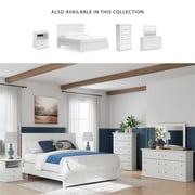 Signature Design by Ashley Bostwick Shoals 5 Drawer Wood Chest in White