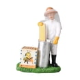 thumbnail image 3 of CoudarTitie Beekeeping Art Statue, Resin Figurine, Artwork, Ornament, Sculpture for Desktop, Shaking Honey, 3 of 9