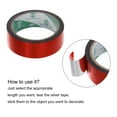thumbnail image 3 of Red Metalized Tape 1.2 Inch x 55 Yards for Detailing Accent Wall, Graphic Arts, 3 of 5
