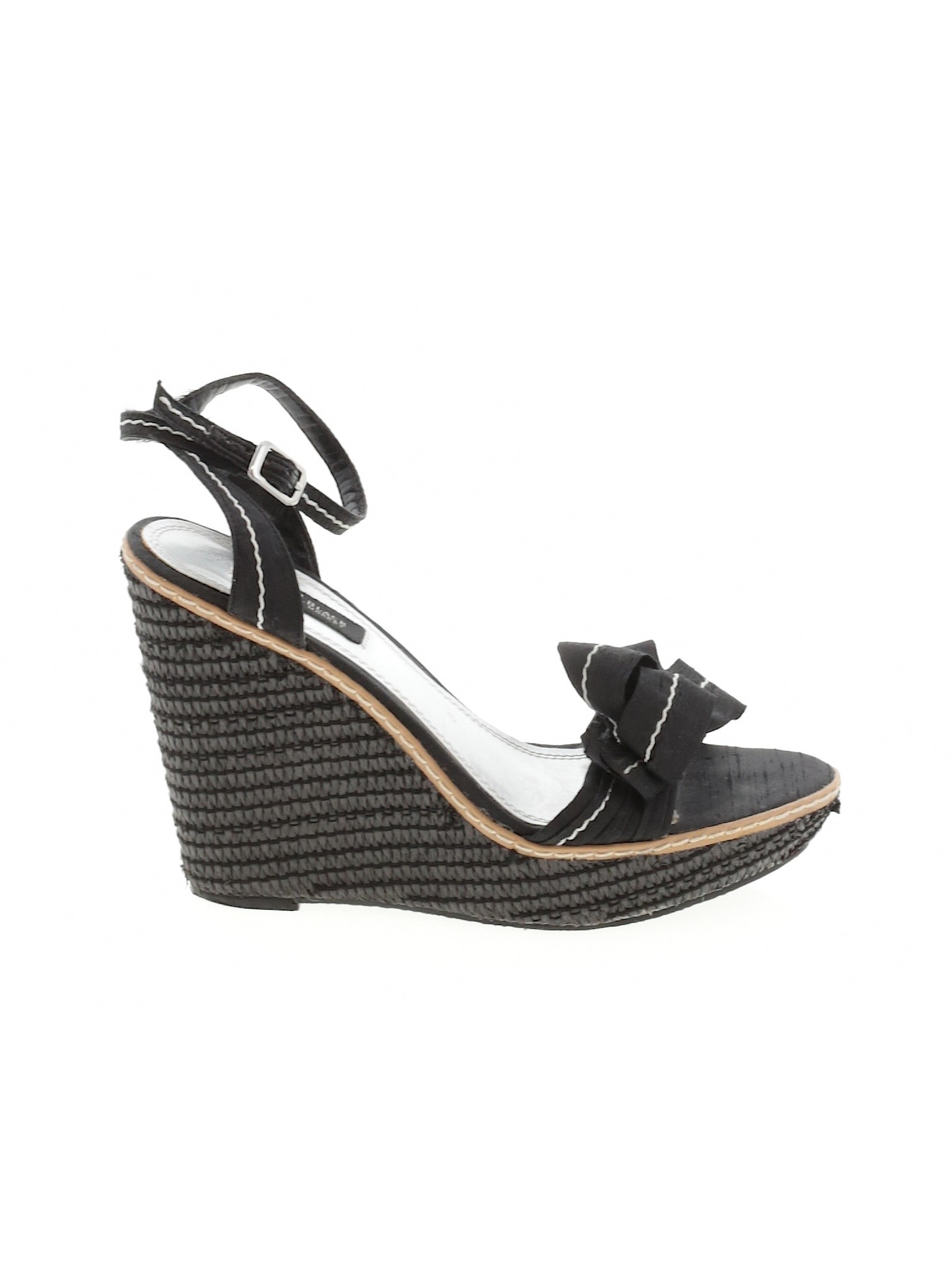 black wedges walmart