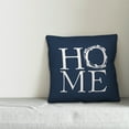 thumbnail image 2 of Creative Products Home Wreath Navy 16x16 Indoor / Outdoor Pillow, 2 of 2
