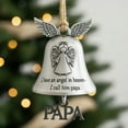 thumbnail image 2 of Christmas Memorial Angel Bell Ornament, Angel Memorial Bell, Retro Hanging Decorative Bell, Sympathy Gift for Loss of Loved One, Keepsake Ornament Perfect for Christmas Tree A, 2 of 3