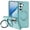 Blue, variant on 360 Degree Rotatable Ring Case for Samsung Galaxy S26 Plus, Shockproof Phone Cover with Stand & Ring Holder