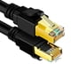 thumbnail image 3 of Cable Ethernet Cat 8, Cable de Conexión Lan de Red Cat 8 de 26 Awg, Cable de Internet Plano RJ45 de Alta Velocidad de 40Gbps 2000 MHz Para Portátil, Enrutador, Módem, PC, 3 of 8