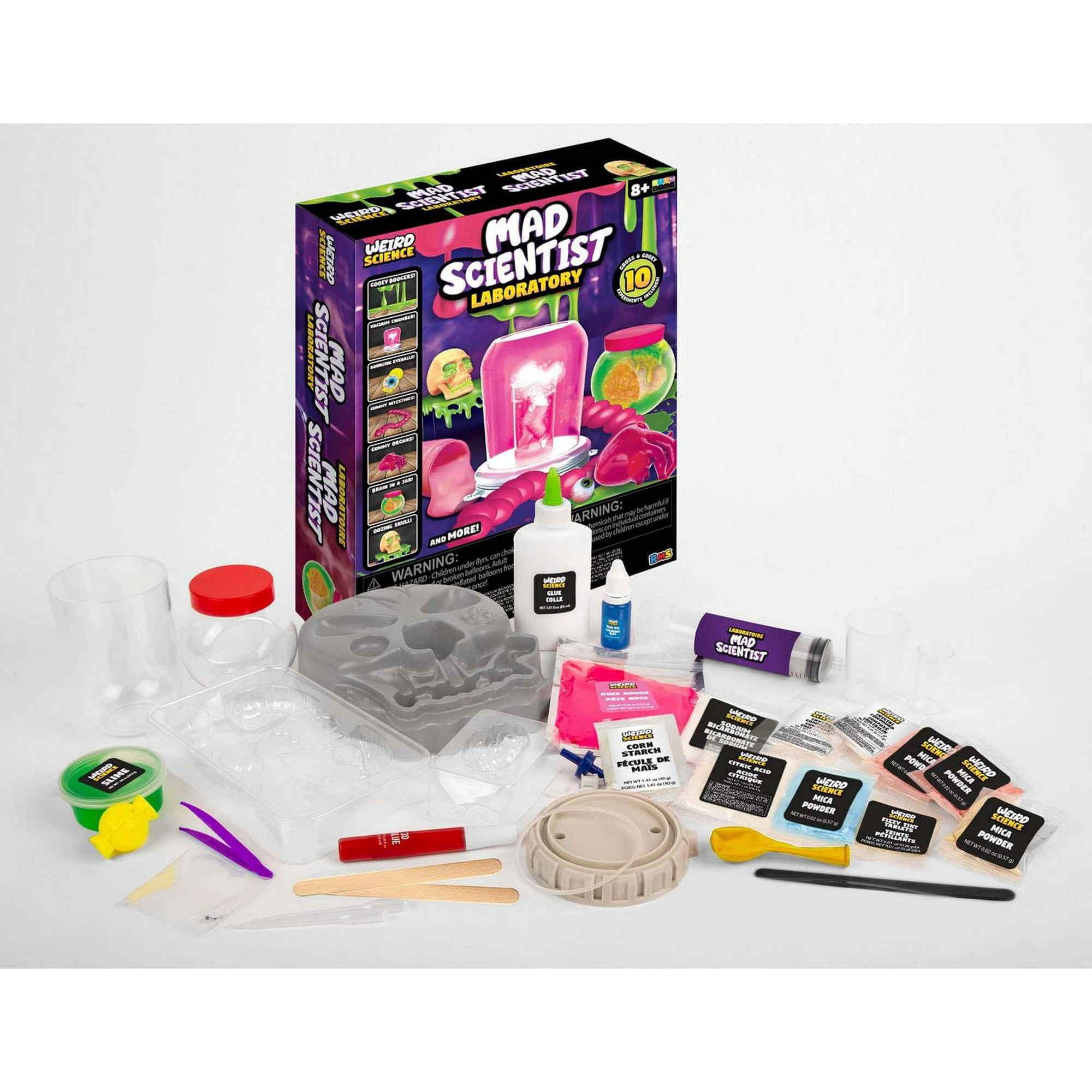 Lab Kit Weird Science Kits 10 In Mad Scientist Kit, image size:2000x2000