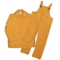 thumbnail image 1 of Medium Yellow 3 Piece Lined PVC Rain Suit, 1 of 1