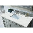thumbnail image 4 of James Martin Vanities Brittany 48" Urban Gray Single Vanity w/ 3 CM Ethereal Noctis Quartz Top, 4 of 6