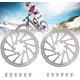 thumbnail image 5 of Paquete de 2 rotores de freno de disco para bicicleta, rotores de freno de disco flotantes de 160 mm, rotores de acero inoxidable para bicicleta, pastillas de freno para bicicleta, 5 of 5