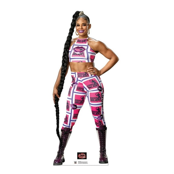 Cardboard People Bianca Belair Cardboard Cutout Standup - WWE Superstar