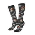 thumbnail image 2 of Daiia Sports Socks Japanese Sushi Hashi Printed Novelty Crew Socks for Men Women Knee High Socks Cotton Socks Soft & Breathable Support Unisex Socks, 2 of 9