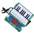 thumbnail image 3 of Beginner Accordion, 4 Colors 17 Key 8 Bass Buttons Piano Accordion Concertina Play Musical Instrument For Kids And Beginners, 3 of 8