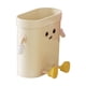 thumbnail image 5 of Bote de basura pequeño, contenedor de abono doméstico, lindo bote de basura, bote de basura para espacios reducidos, dormitorio, baño, hogar, sala de Sentado L, 5 of 9
