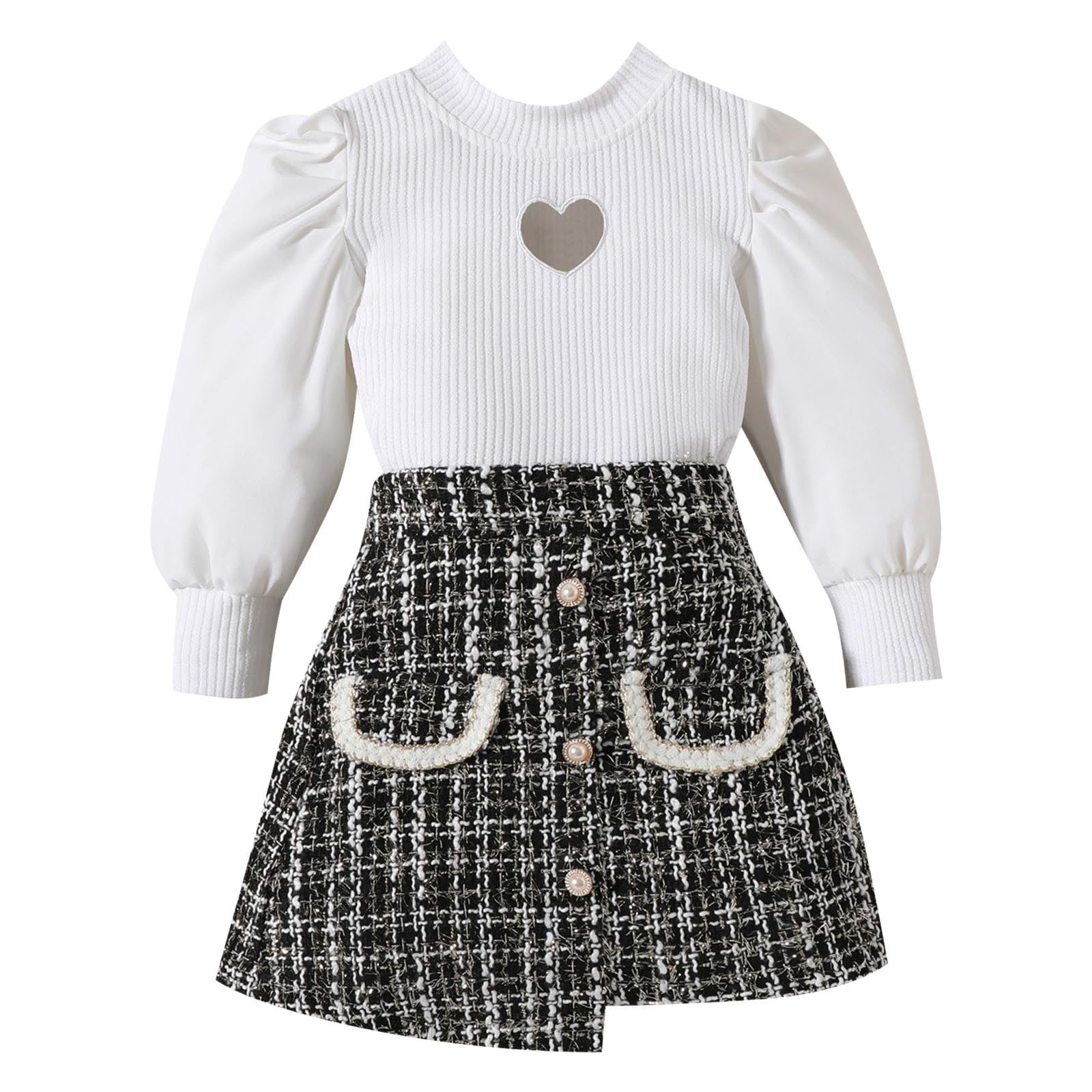 GZEFJRQM Girl Holiday Outfits Toddler Girl Clothes Sets 10 Year