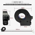 thumbnail image 2 of E-Bike 2 in 1 Horn Turn Signal Switch Button Electric Bicycle Parts Accessories Motorcycle E-Bike E, 2 of 5
