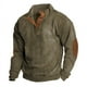 thumbnail image 1 of Suéter de pana para hombre, suéter de invierno, sudadera cálida para hombre sin capucha, suéter para hombre, suéter de trabajo de invierno, 1 of 5