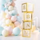 thumbnail image 3 of Cajas De Globo, 4pcs Cajas De Globo Transparentes Con Letras Instalación Fácil Para La Propuesta Confesion Baby Shower, 3 of 7