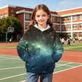thumbnail image 5 of Enjoytime Hoodies for Girls Printed Long Sleeve Pullover Sweatshirt Fall Winter Fashion Casual Kids Clothes with Pocket, 5 of 7