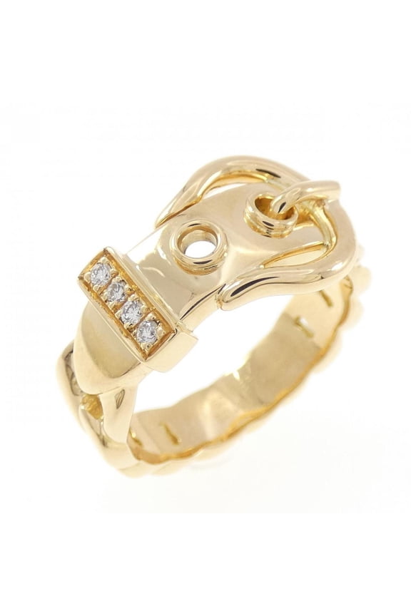 Pre-Owned Hermes Herms Boucles Sellier Ring