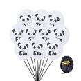 thumbnail image 1 of 11pcs/Set 12inch Panda Printed Latex Balloons Cartoon Balloons Home Decor for Party Birthday (10 Panda Balloons+Black Ribbon), 1 of 8