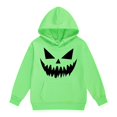 thumbnail image 4 of Mercatoo Halloween Hooded Sweatshirt for Kids Long Sleeve Pumpkin Printed Tops Boys Girls Warm Peppy Hoodie with Pocket, 4 of 6