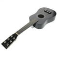 thumbnail image 2 of 23 Inch Wooden Guitar Toy Interesting Musical Instrument Toy Educational Playthings for Children Kids (Black), 2 of 5