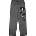 thumbnail image 4 of JoJo's Bizarre Adventure JoJo Star Men's Heather Gray Drawstring Sleep Pajama Pants-XXL, 4 of 7