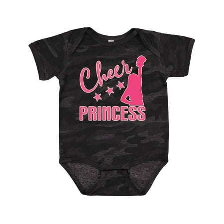 

Inktastic Cheer Princess Cheerleading Gift Baby Girl Bodysuit