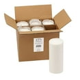 thumbnail image 4 of Stonebriar 80 Hour Long Burning Unscented Pillar Candles, 3x8, White, 4 of 9
