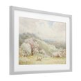 thumbnail image 3 of Stupell Industries Lambs Strolling Pastel Countryside Gray Framed Print Under Glass design by Lux + Me Designs, 17 x 23, 3 of 10