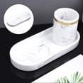 thumbnail image 4 of Organizador de Bandeja de de Resina de Bandeja de Vanidad Del Inodoro para Del Dormitorio , perfecl Bandeja de resina para bañera, 4 of 8