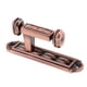 thumbnail image 3 of 1 par de retenciones clásicas para cortinas de ventana, colgador de ropa con gancho de pared para cortinas Red Copper_A, 3 of 8